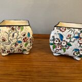 Longwy pot covers duo