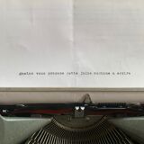Hermes Baby typewriter