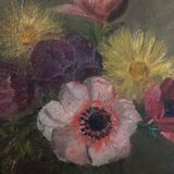 Painting in oil. Signed