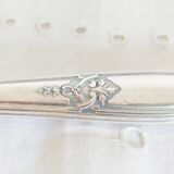 Silver and "horn" porridge spoon