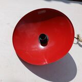 Vintage red metal suspension