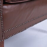 Vintage sheepskin armchair