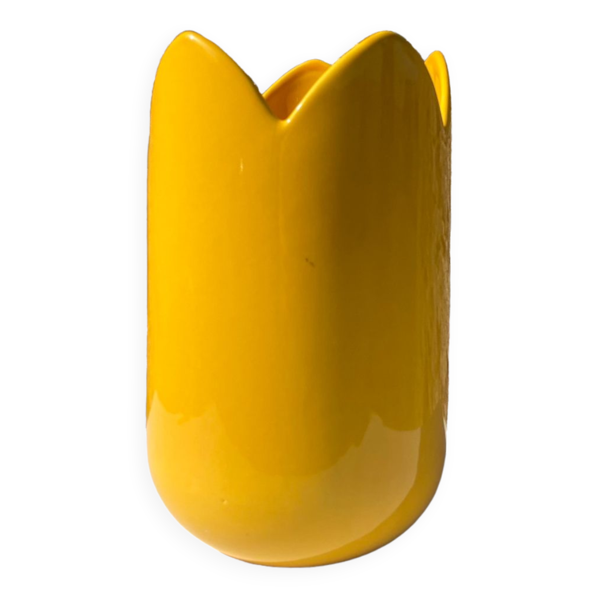 Yellow vase