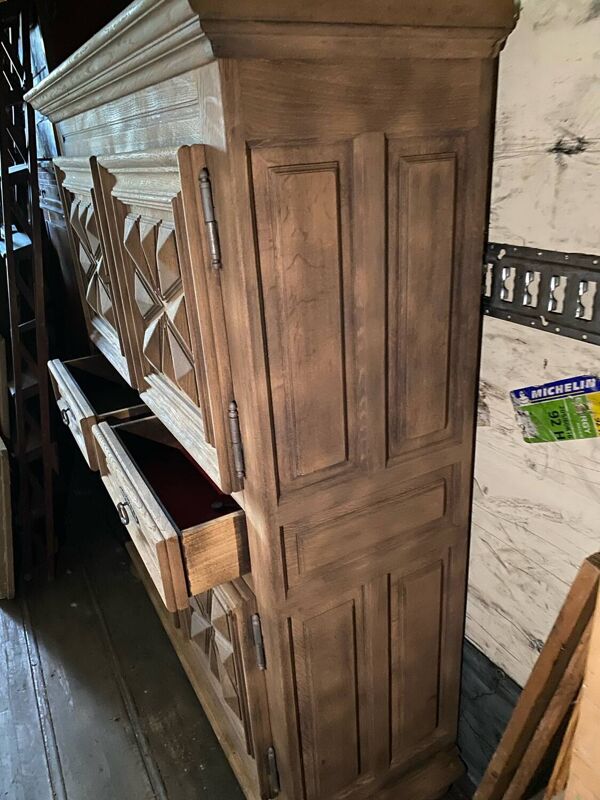 Buffet chêne style Louis XIII