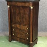 Mahogany empire writing desk 19th century
