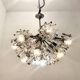 Large Midcentury Murano Flower Chandelier 1970’s
