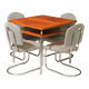 Czech Functionalist Dining room set by Robert Slezák, 1940s