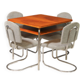 Czech Functionalist Dining room set by Robert Slezák, 1940s