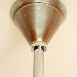 Art Deco globe hanging lamp in opaline,1940