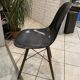 DSW chair black fibre black dowel walnut Eames Herman Miller vintage 1950