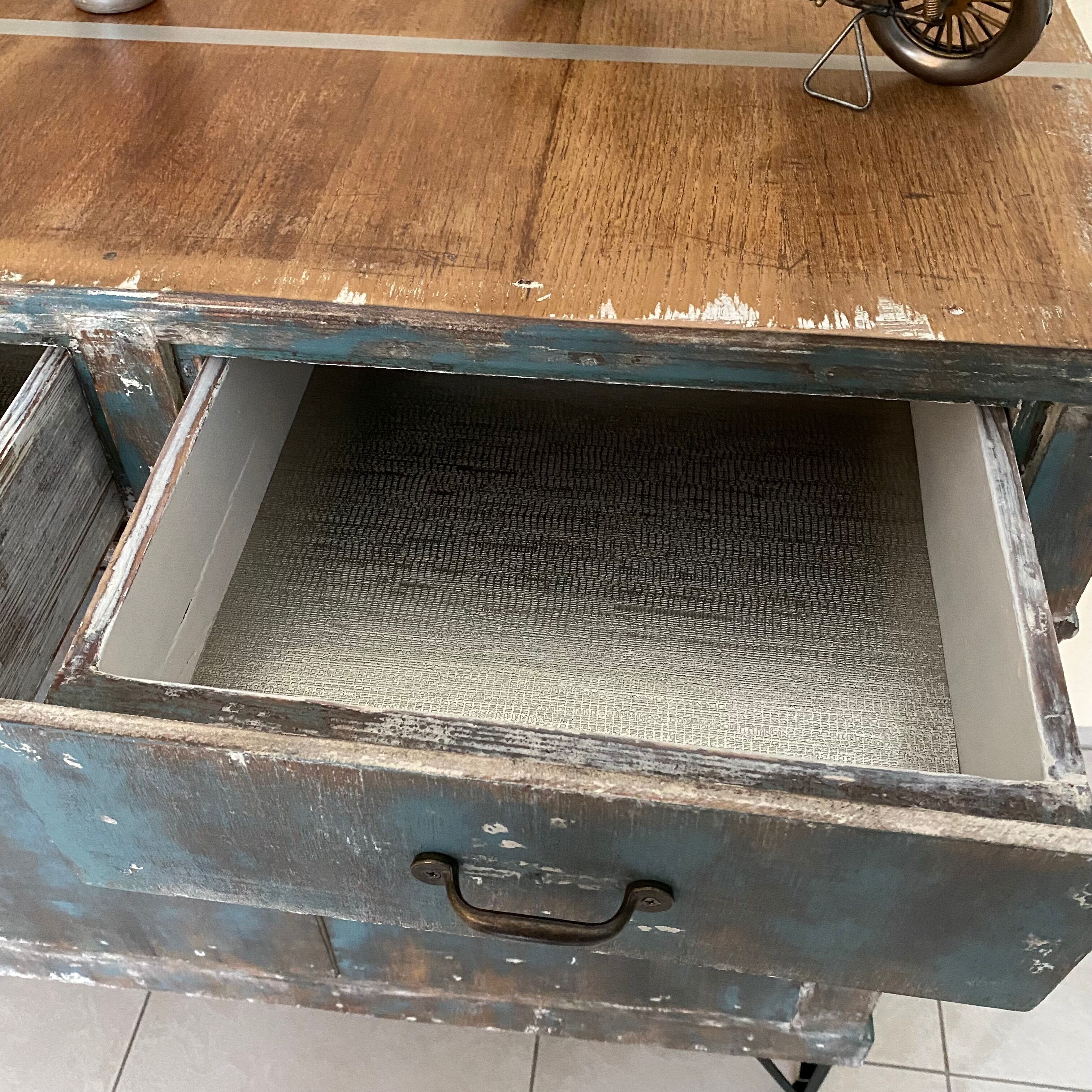 Buffet wood industrial style