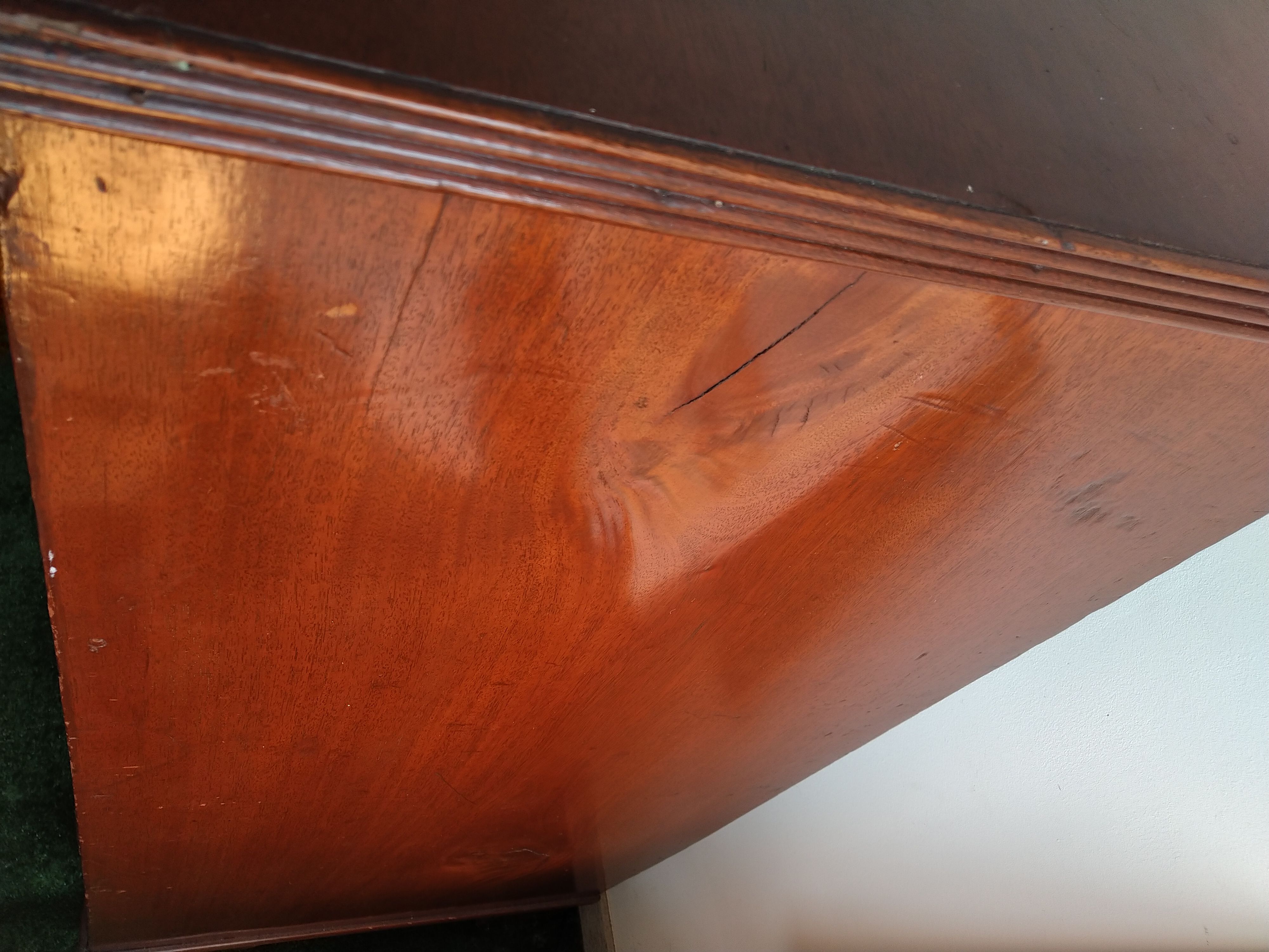 Commode de marine anglaise acajou