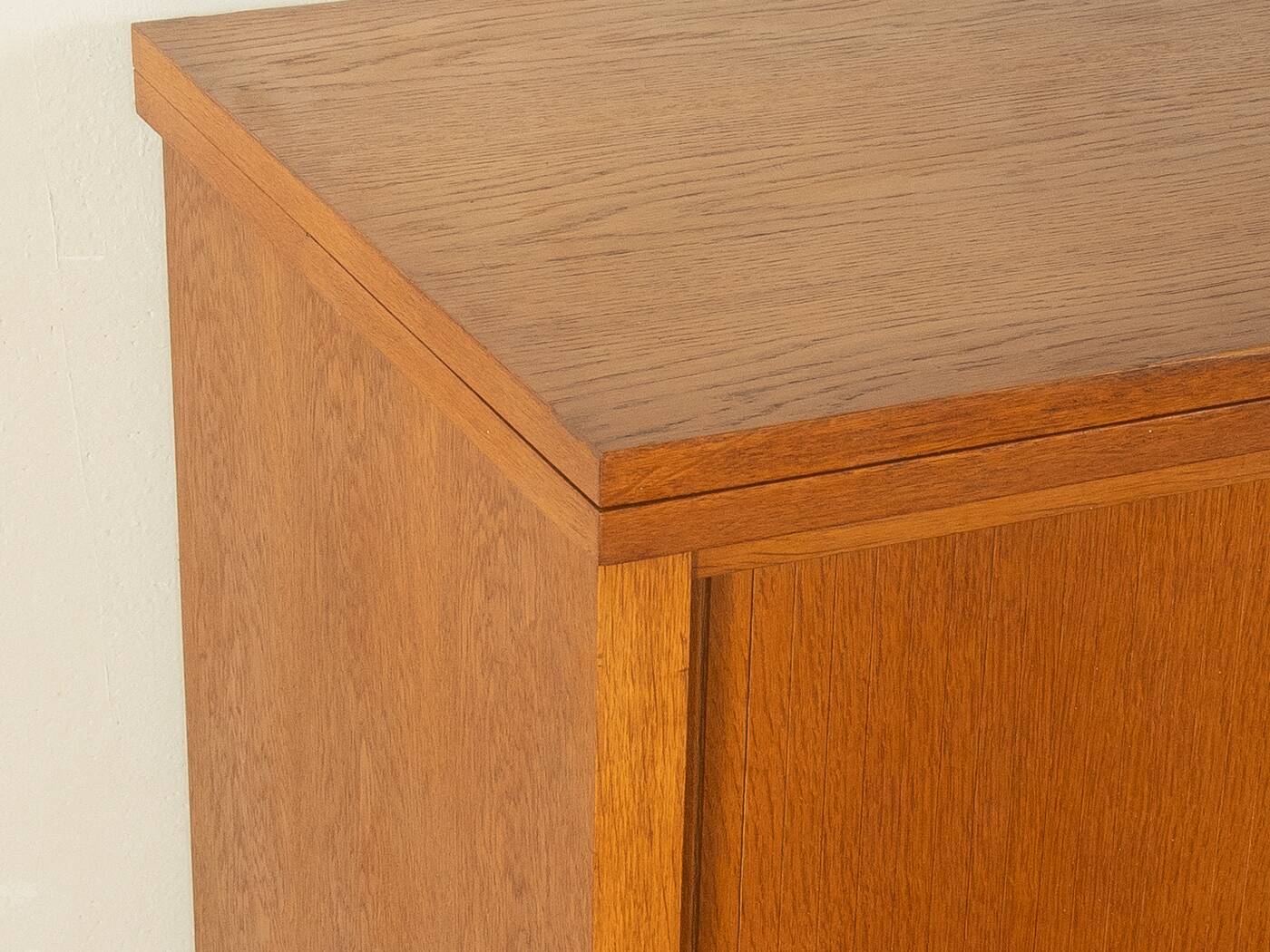 Very rare functional mid-century desk, 1960s, solid wood, Germany