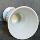 Antique milk glass baluster vase early 20th century