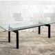 Table italienne LC6 de Le Corbusier pour Cassina, années 1970