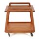 Sika mobler trolley 'Knebel' with reversible top - danisg design in teak