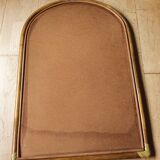 Rattan mirror