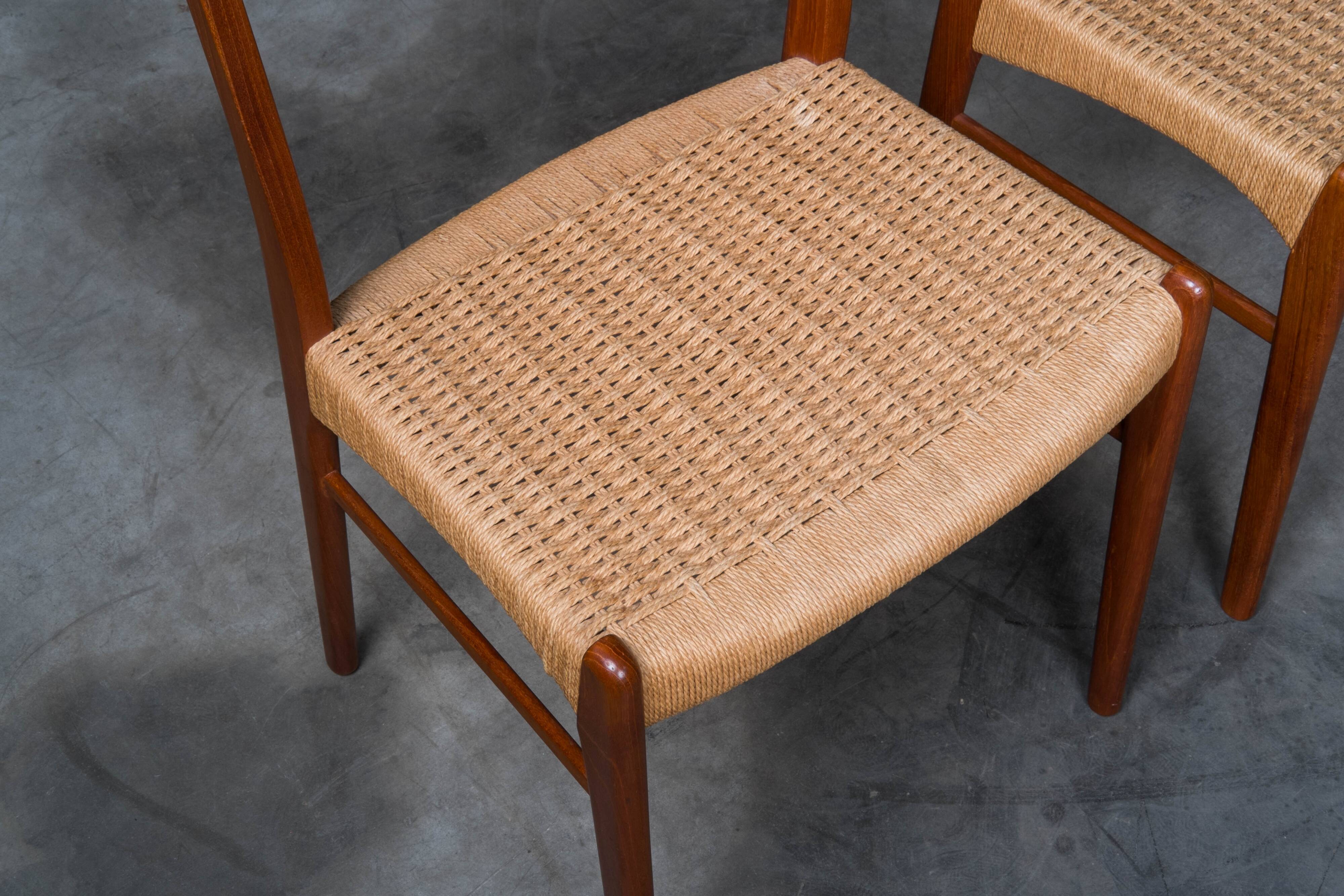 Arne Wahl Iversen - 'GS60' dining chairs