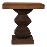 Wooden side table