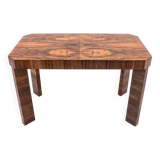 Art Deco walnut coffee table, Poland, 1960s