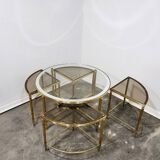 Ensemble de 5 tables Nesring des années 1970