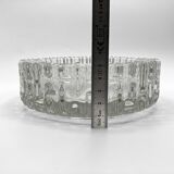 SKLO UNION pocket emptier • Hermanova hut glassworks • Design Frantisek Vizner • 1965 • Pressed glass