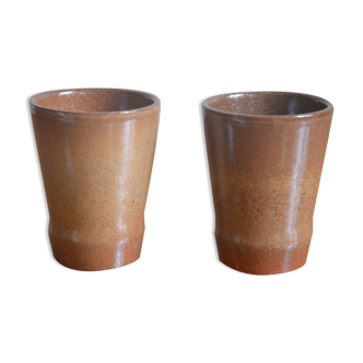 Set of 2 stoneware glasses C. Meridiano Vila Real