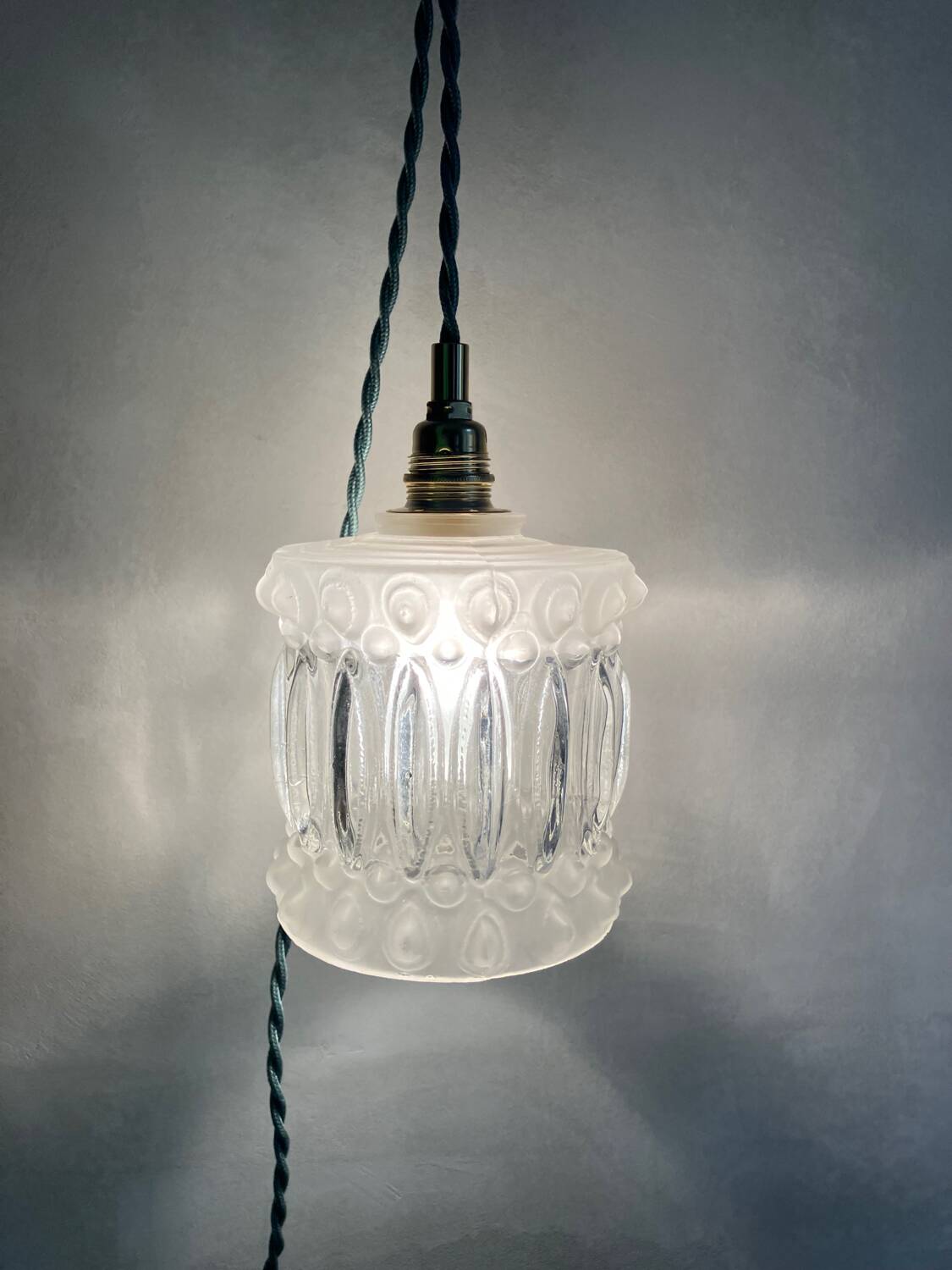 Vintage portable lamp