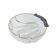 Glass bowl, Italian design, 1970s, made in Italy