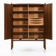 Cabinet Yngve Ekström, model Bangkok, 1950s, Scandinavian design.