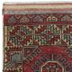 Vintage Scatter Rug, Dark Red Turkish Accent Rug, Door Mat, Handmade Bat Mat, Kitchen Rug