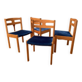 Set of four Asko Export chairs, Finland, 1960s