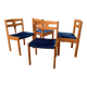 Set of four Asko Export chairs, Finland, 1960s