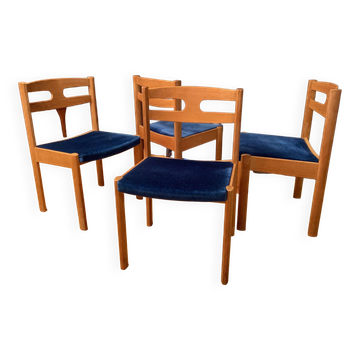 Set of four Asko Export chairs, Finland, 1960s