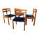 Set of four Asko Export chairs, Finland, 1960s