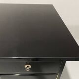 Bureau moderniste tchécoslovaque en chrome et bois, années 1950, Europe