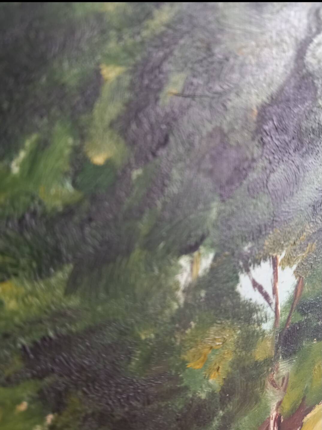 Marine with Shimmering Boats – Knife Oil by Louis D. Garrido