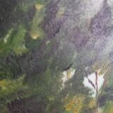 Marine with Shimmering Boats – Knife Oil by Louis D. Garrido