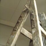 Vintage 9-step painter's stepladder