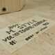 Thick travertine dining table, Italian design from the 70s, vintage