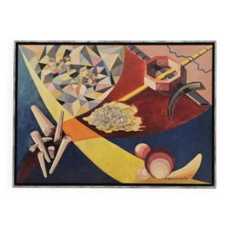 H. Van Den Broeck — Untitled, 1994 | Oil On Canvas