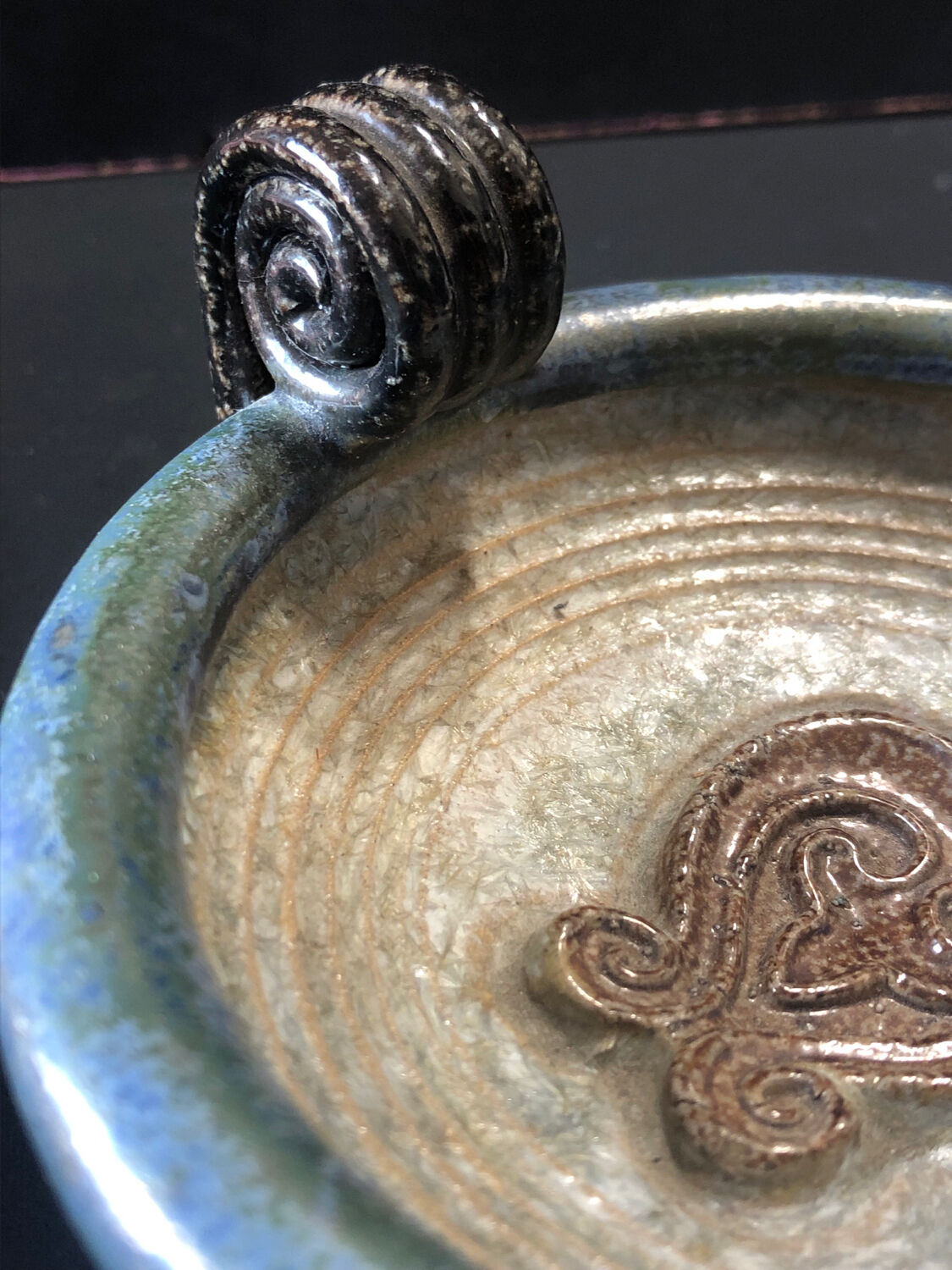 Empty pocket in Guérin sandstone