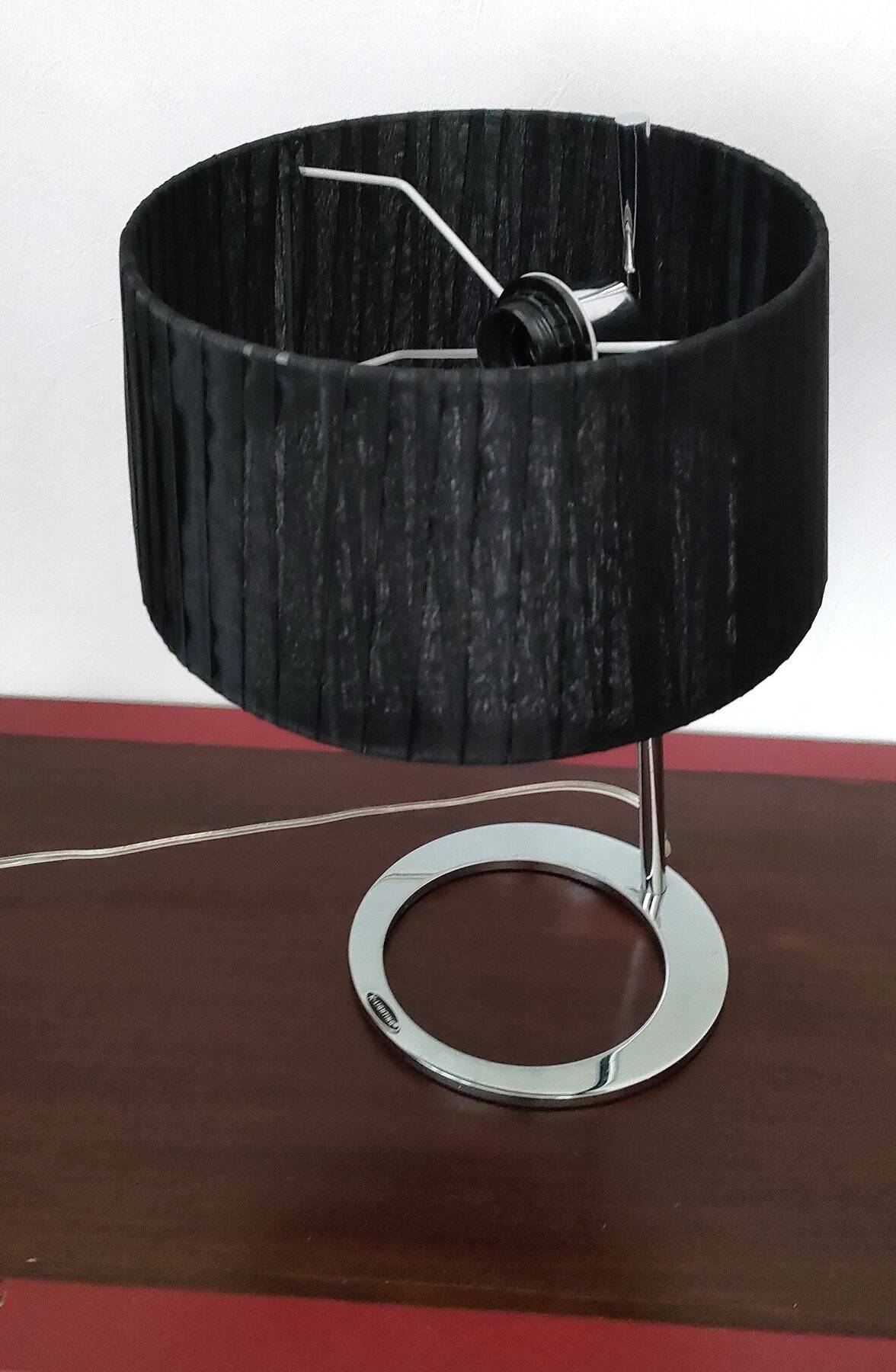 K-Lighting by Candibambu designer living room lamp - stainless steel and textile - post 2000