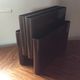 Kartell magazine holder by Giotto Stopino from the 60s-70s Italy