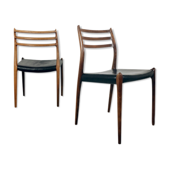 Paire de chaises par Niels O. Moller pour J.L. Moller