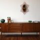 Enfilade scandinave en teck années 60