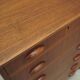 Teak chest of drawers, Danish design, 1970s, production: Denmark