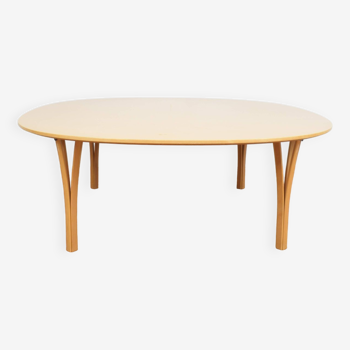 Vintage Table by Bruno Mathsson for Fritz Hansen, 1980s.