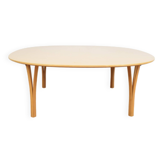 Vintage Table by Bruno Mathsson for Fritz Hansen, 1980s.