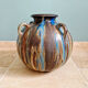 Large flamed stoneware vase, Roger Guérin